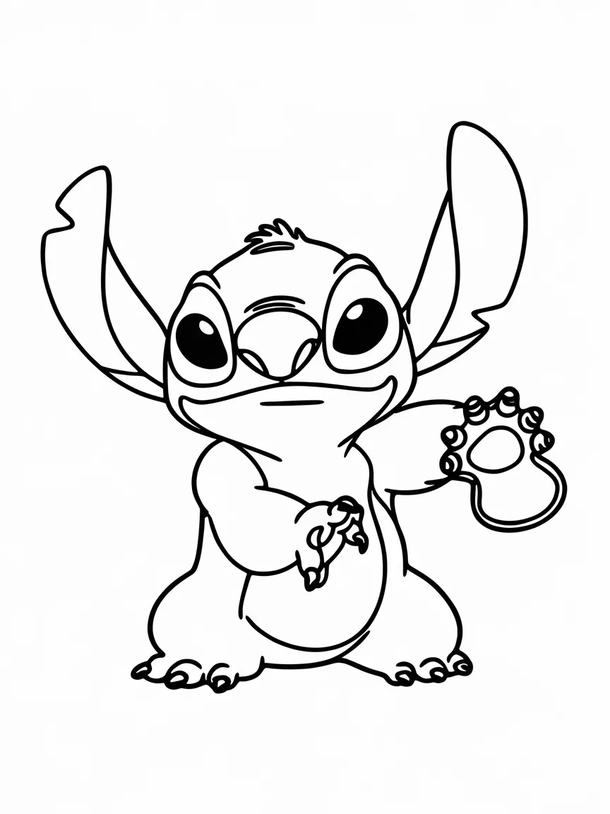 Stitch coloring pages - 2200 | ColoringPagesDesign