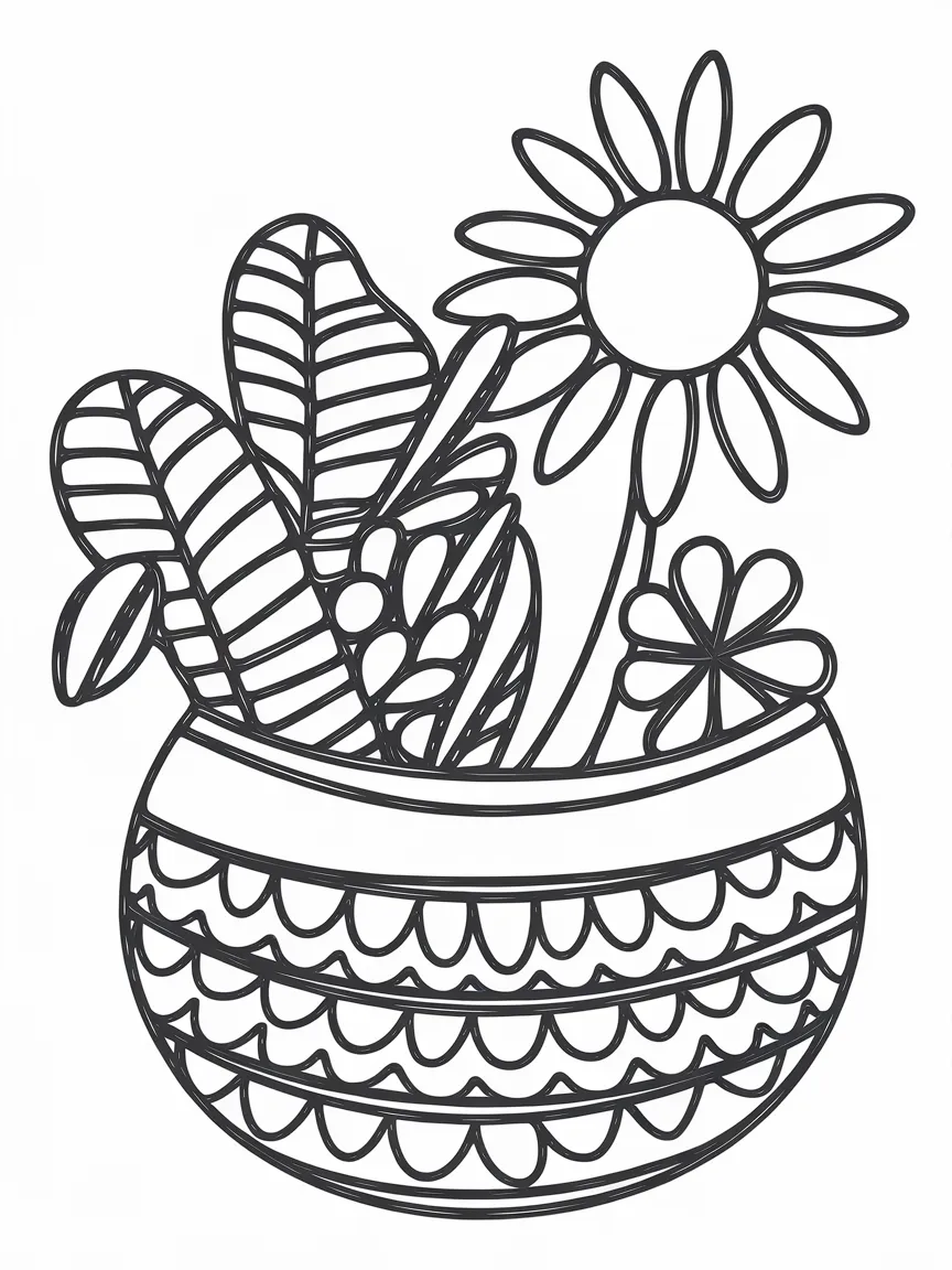 Summer coloring pages - 278 | ColoringPagesDesign