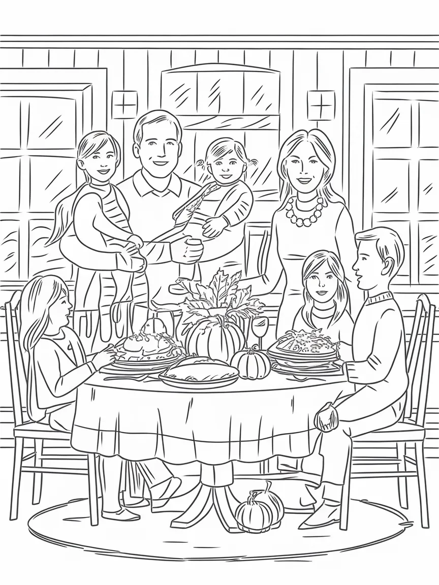 Turkey coloring pages - 1163 | ColoringPagesDesign