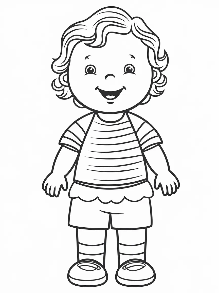 Toddler coloring pages - 1059 | ColoringPagesDesign