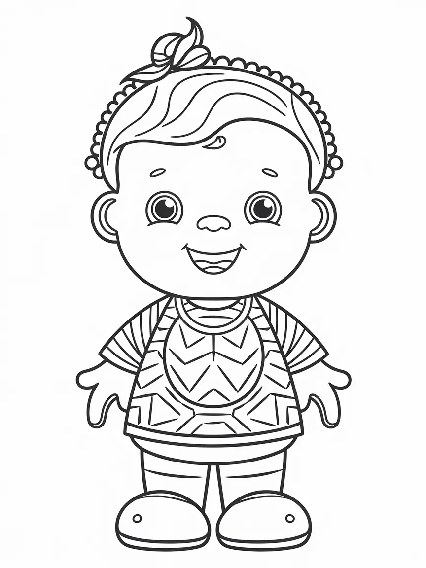 Toddler coloring pages - 1061 | ColoringPagesDesign