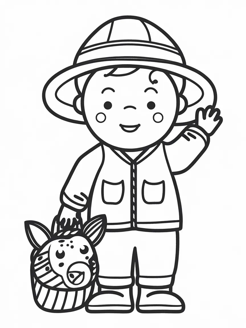 Toddler coloring pages - 1064 | ColoringPagesDesign