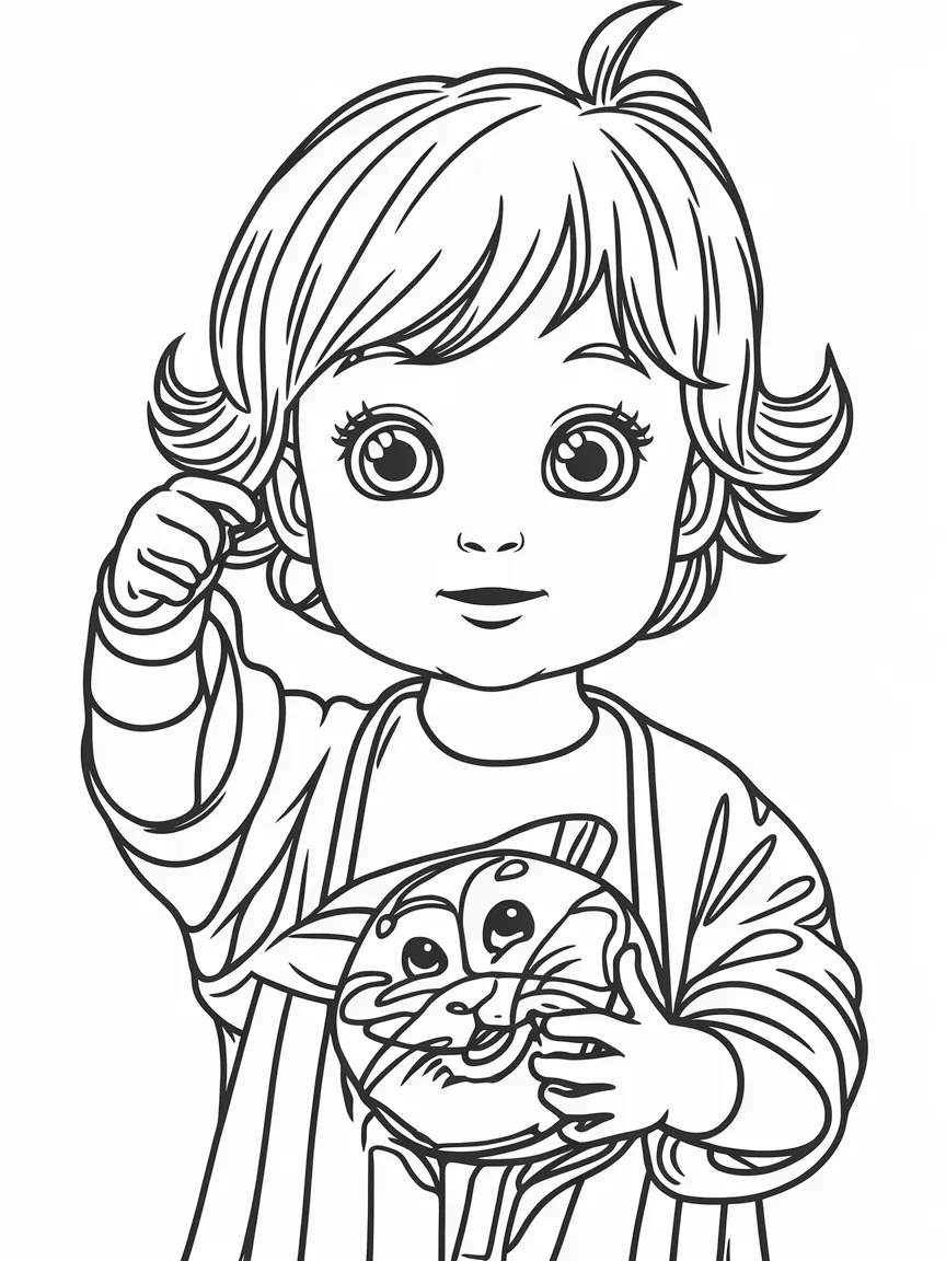 Toddler coloring pages - 1065 | ColoringPagesDesign