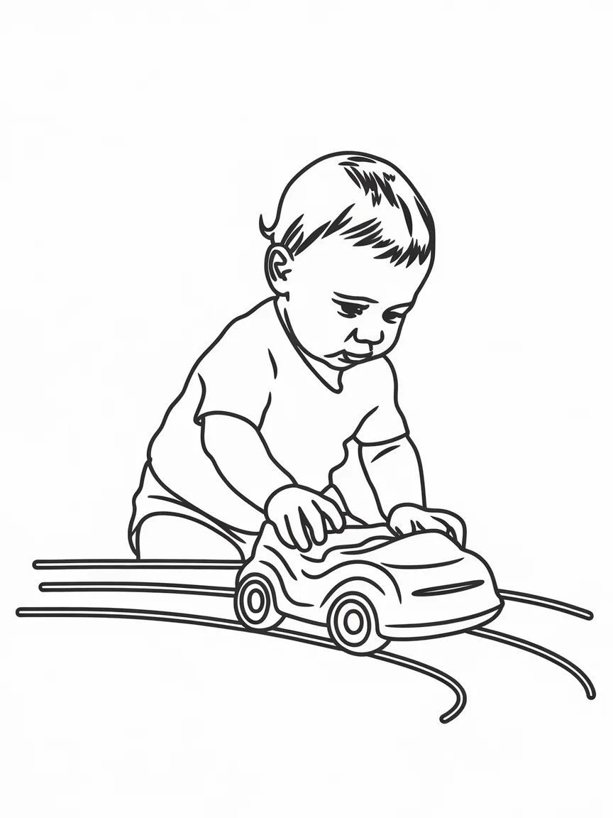 Toddler coloring pages - 1882 | ColoringPagesDesign