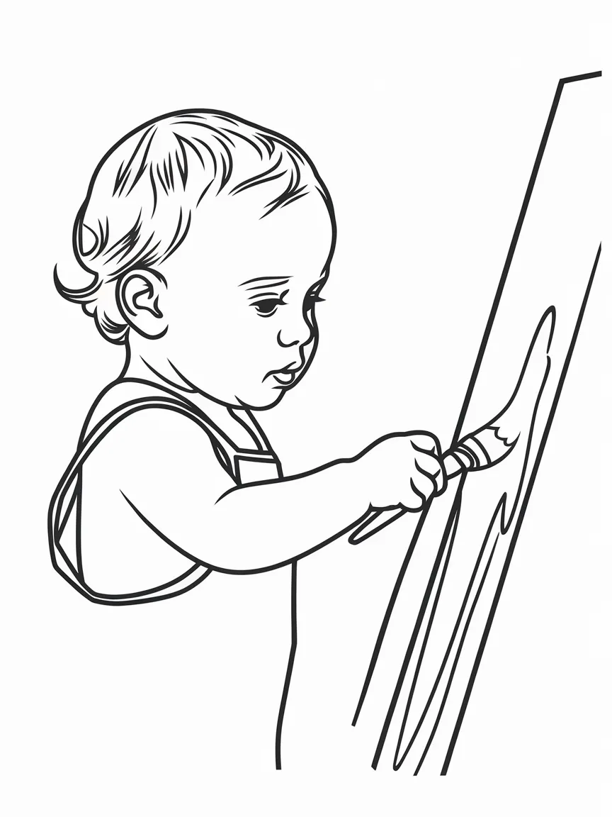 Toddler coloring pages - 1884 | ColoringPagesDesign