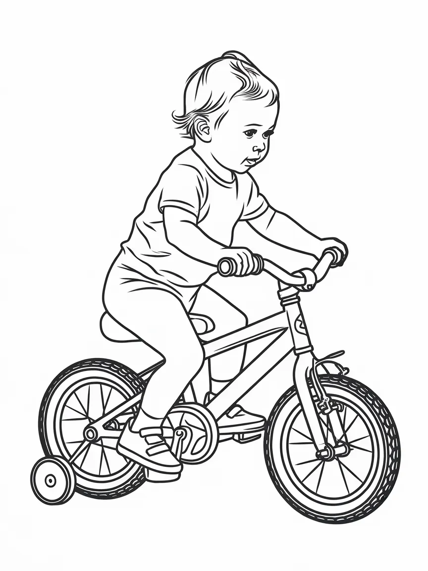 Toddler coloring pages - 1889 | ColoringPagesDesign