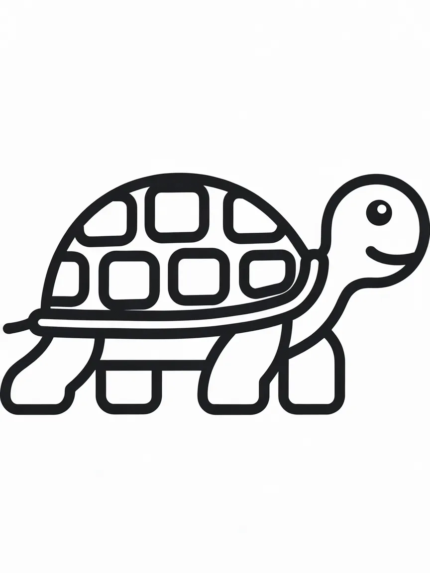 Turtle coloring pages - 800 | ColoringPagesDesign