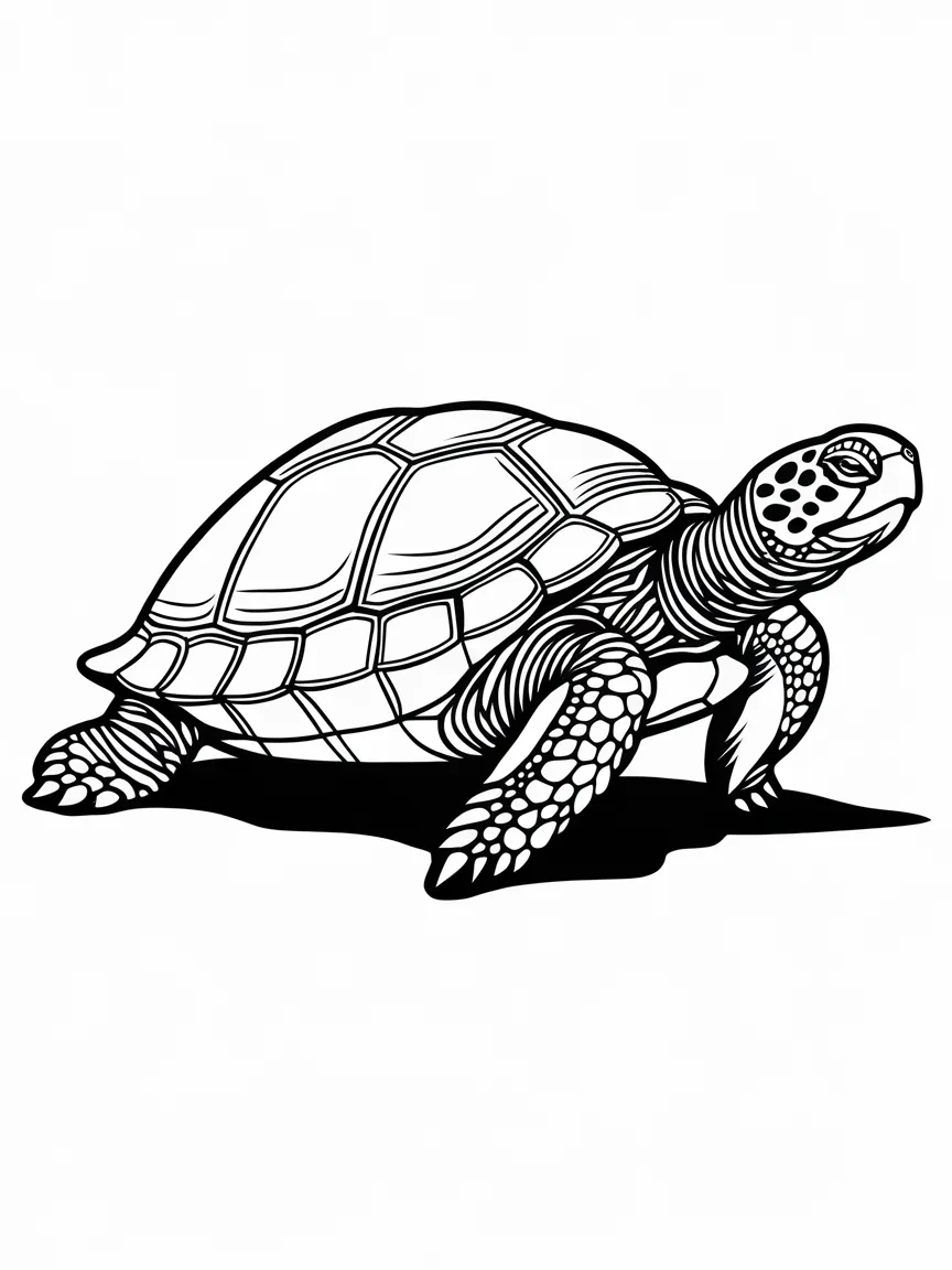 Turtle coloring pages - 803 | ColoringPagesDesign