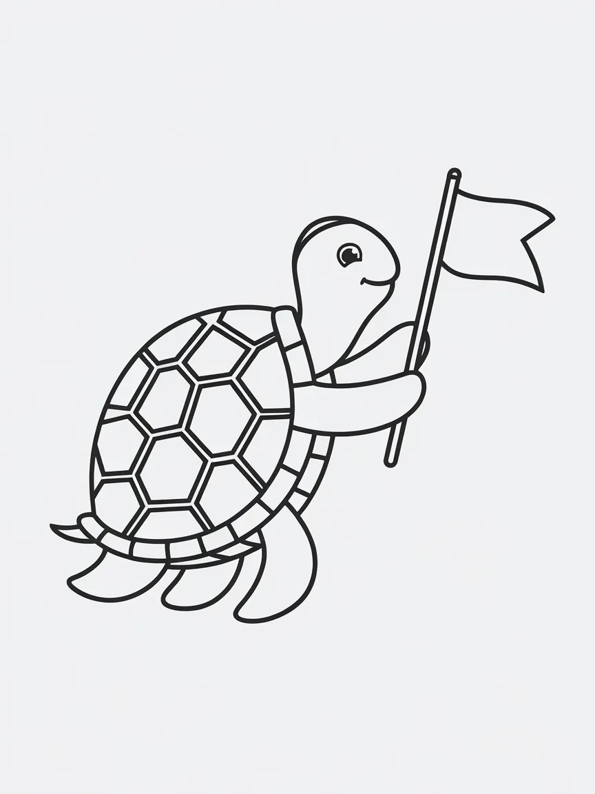 Turtle coloring pages - 1656 | ColoringPagesDesign