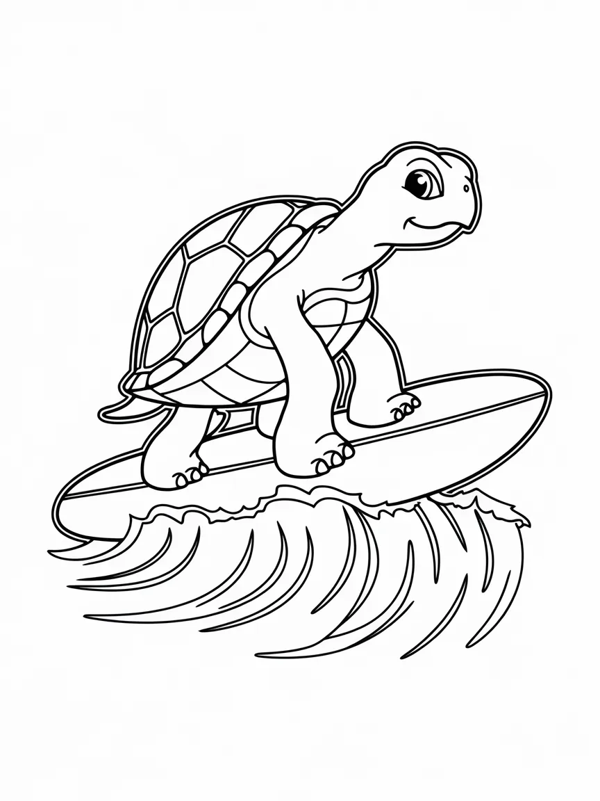 Turtle coloring pages - 1712 | ColoringPagesDesign