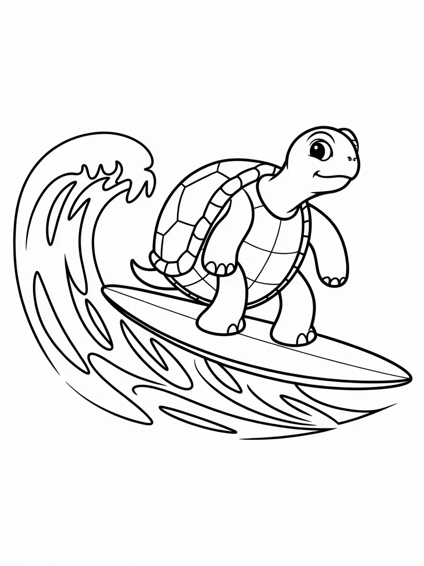 Turtle coloring pages - 1716 | ColoringPagesDesign