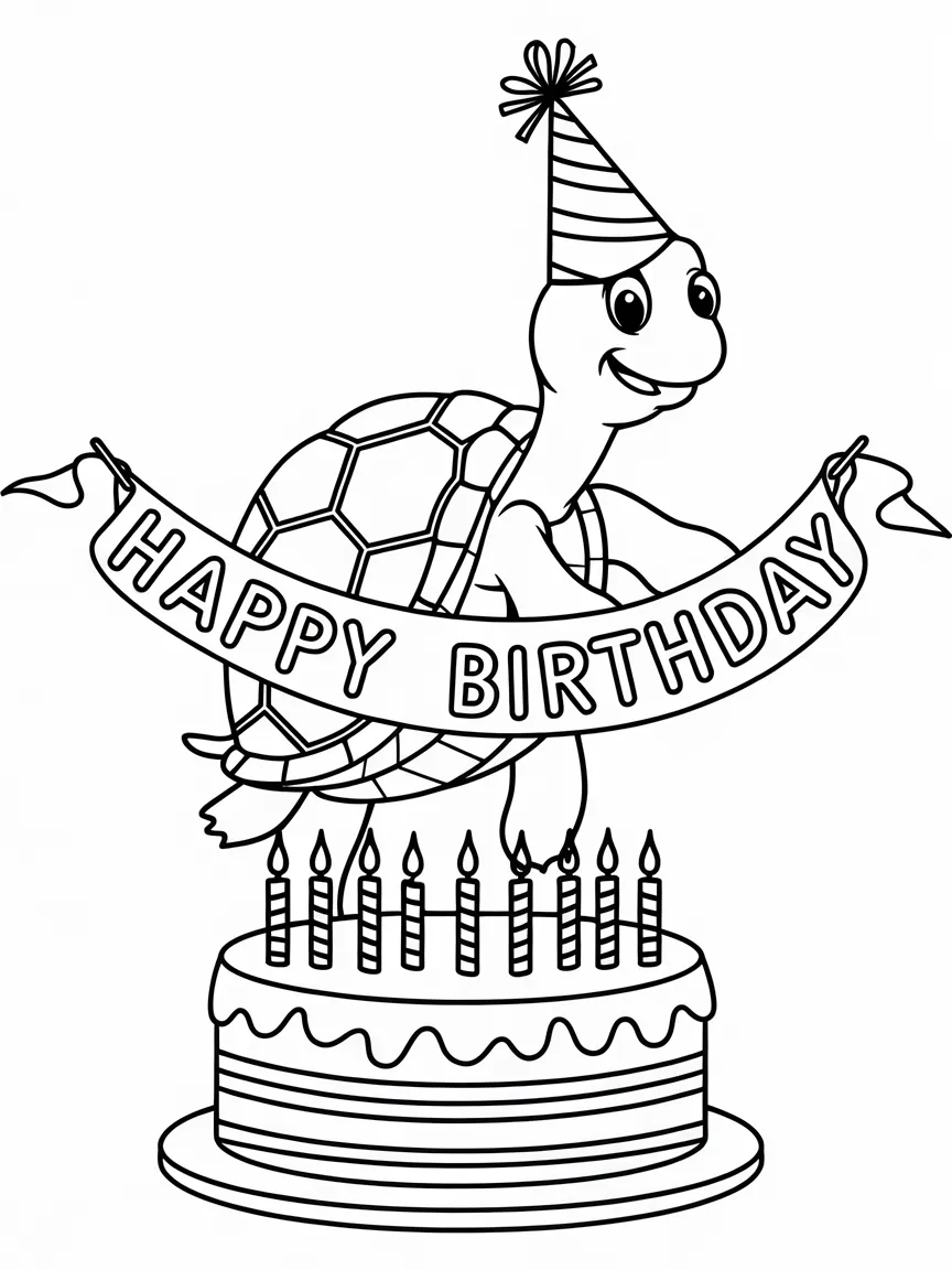 Turtle coloring pages - 1719 | ColoringPagesDesign