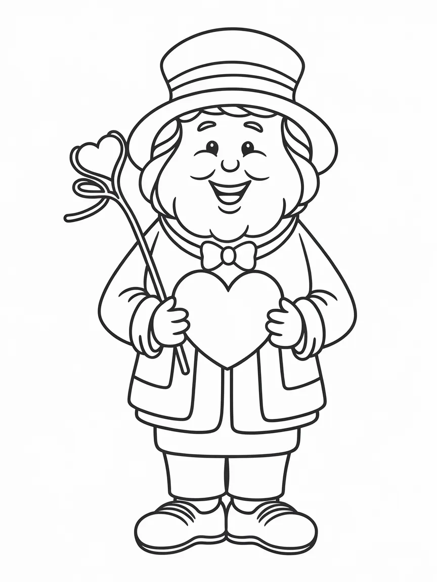 Heart coloring pages - 413 | ColoringPagesDesign