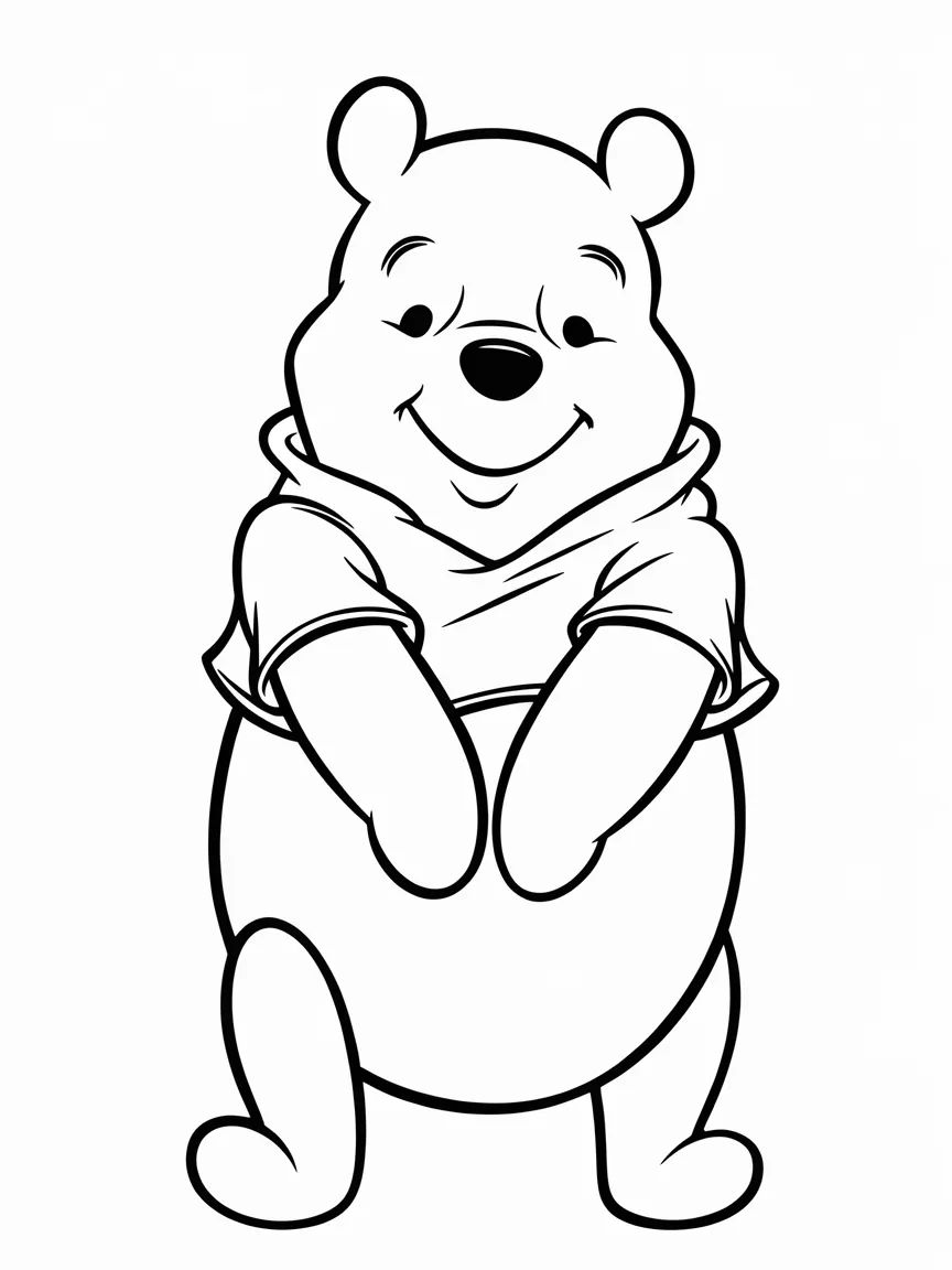 Winnie the pooh coloring pages - 1036 | ColoringPagesDesign