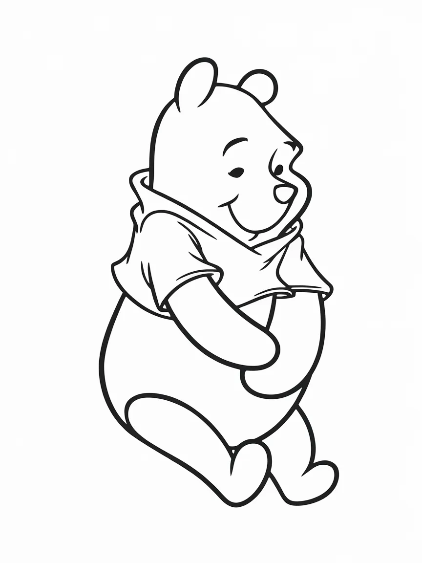 Winnie the pooh coloring pages - 1891 | ColoringPagesDesign