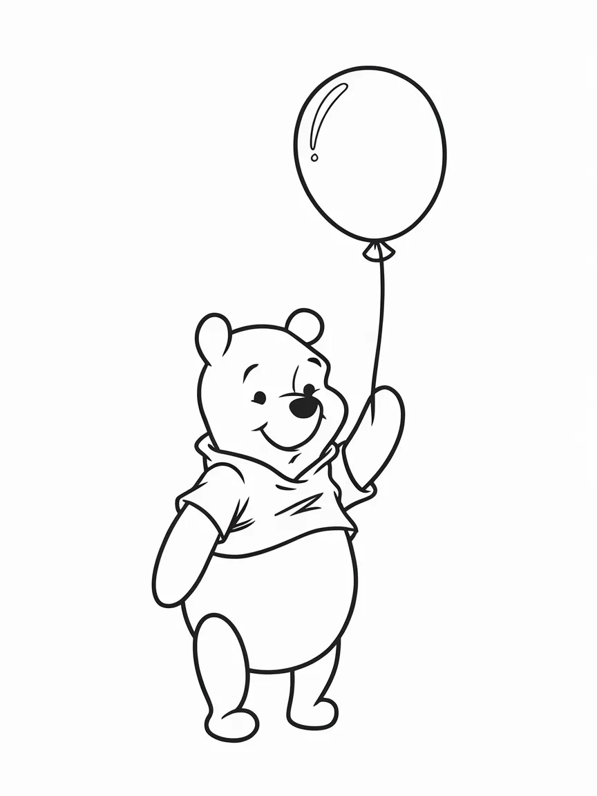 Winnie the pooh coloring pages - 1892 | ColoringPagesDesign