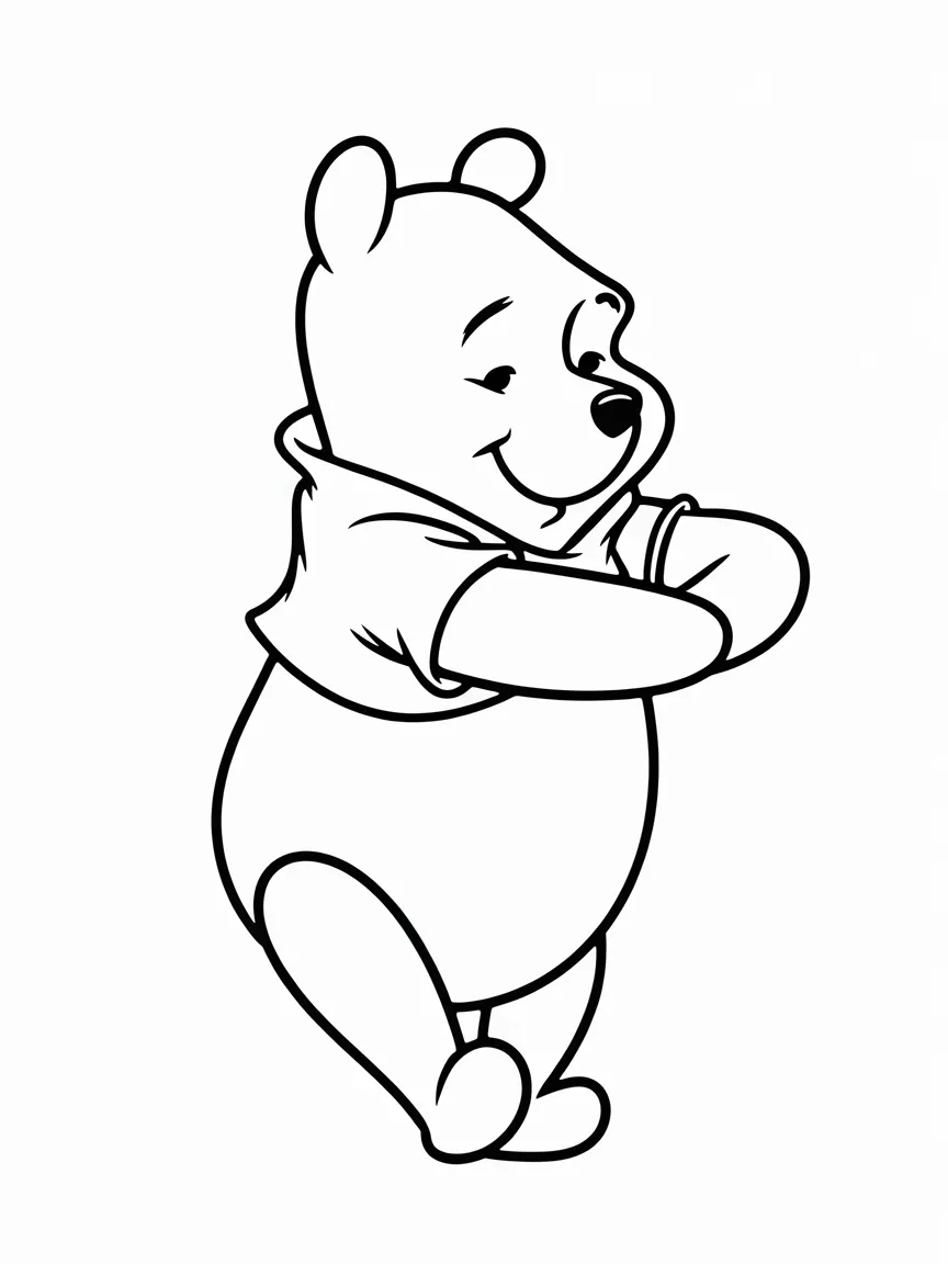 Winnie the pooh coloring pages - 1898 | ColoringPagesDesign