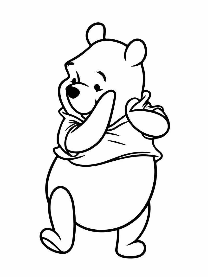 Winnie the pooh coloring pages - 1899 | ColoringPagesDesign