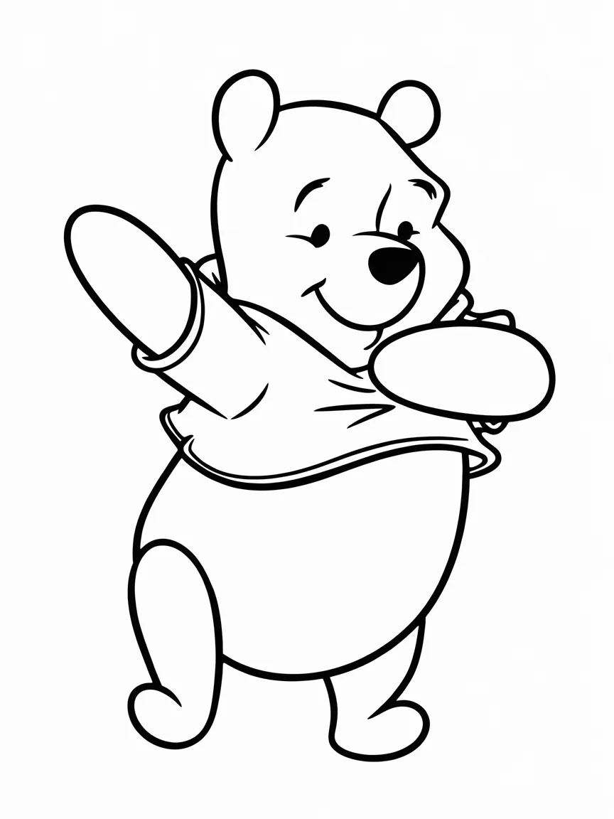 Winnie the pooh coloring pages - 2417 | ColoringPagesDesign