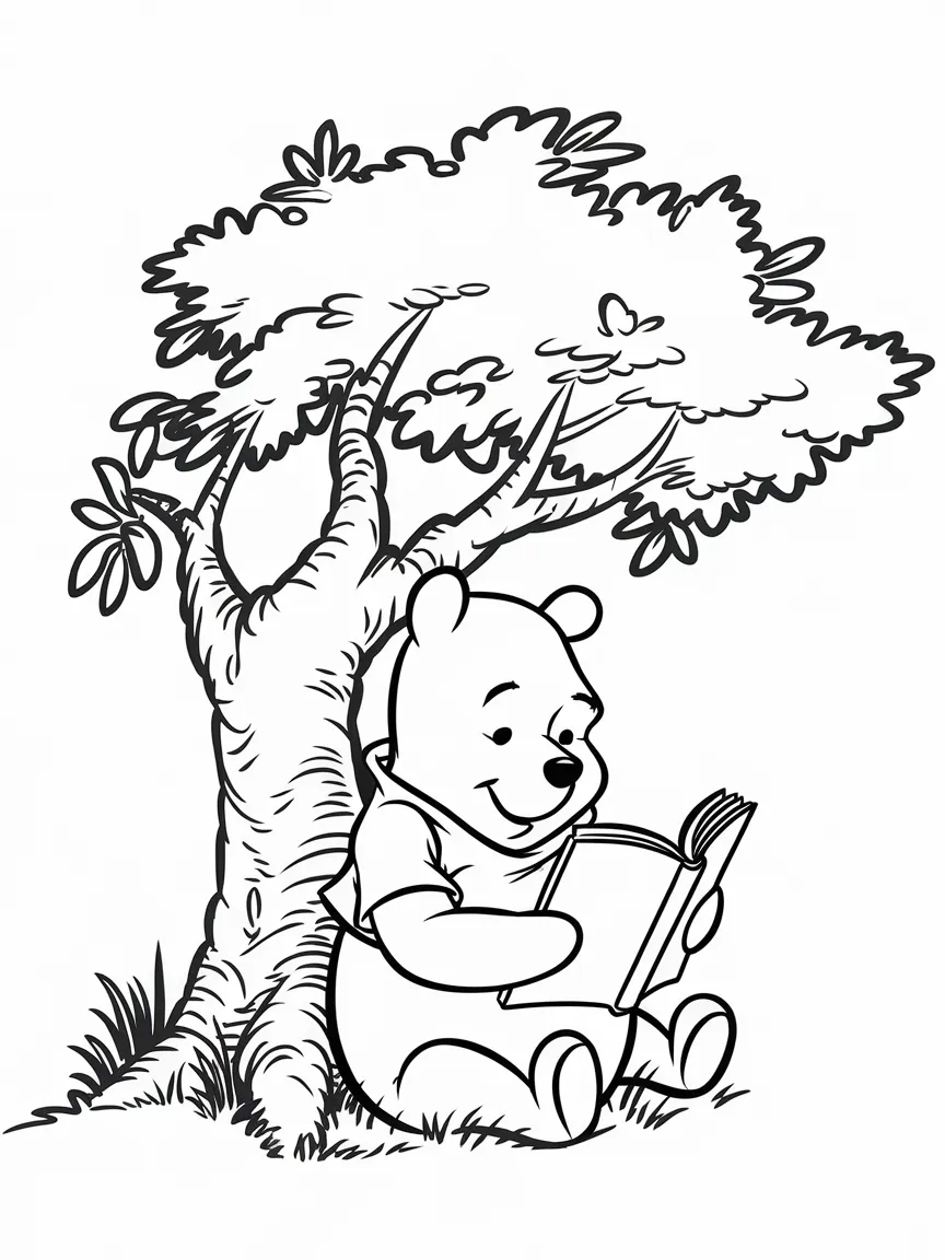 Winnie the pooh coloring pages - 2419 | ColoringPagesDesign