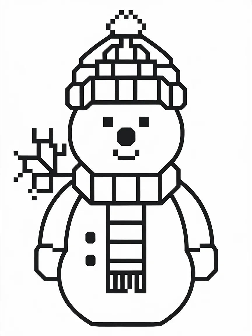 Winter coloring pages - 217 | ColoringPagesDesign