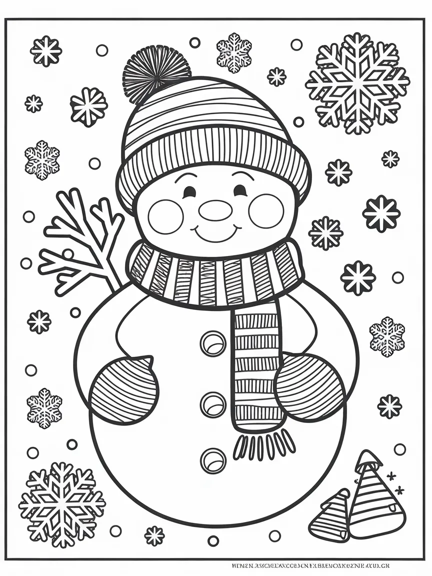 Winter coloring pages - 220 | ColoringPagesDesign