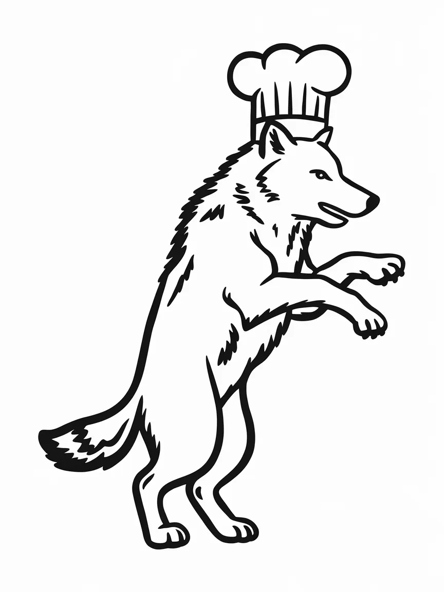 Wolf coloring pages - 1742 | ColoringPagesDesign