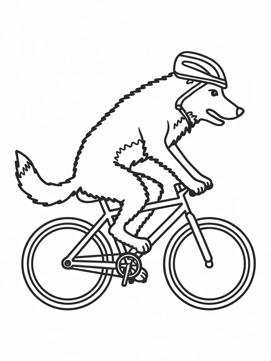 Wolf coloring pages - 1745 | ColoringPagesDesign