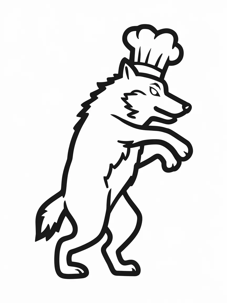 Wolf coloring pages - 1747 | ColoringPagesDesign